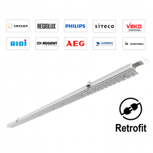 Universal ClickFast Retrofit LED Linear Trunking Light Module