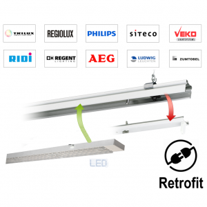 Customized 1 To 1 Retrofit LED Linear Trunking Light Module